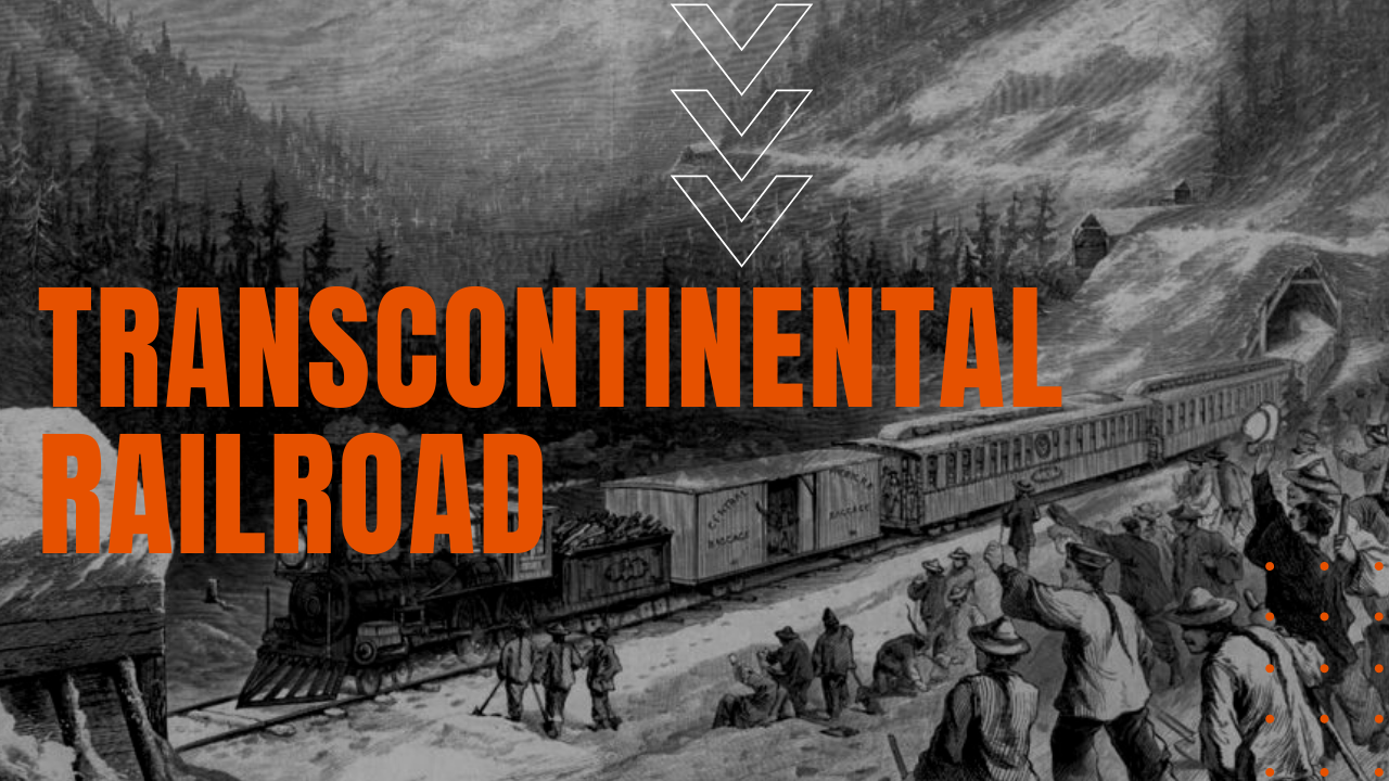 transcontinental railroad construction and completion