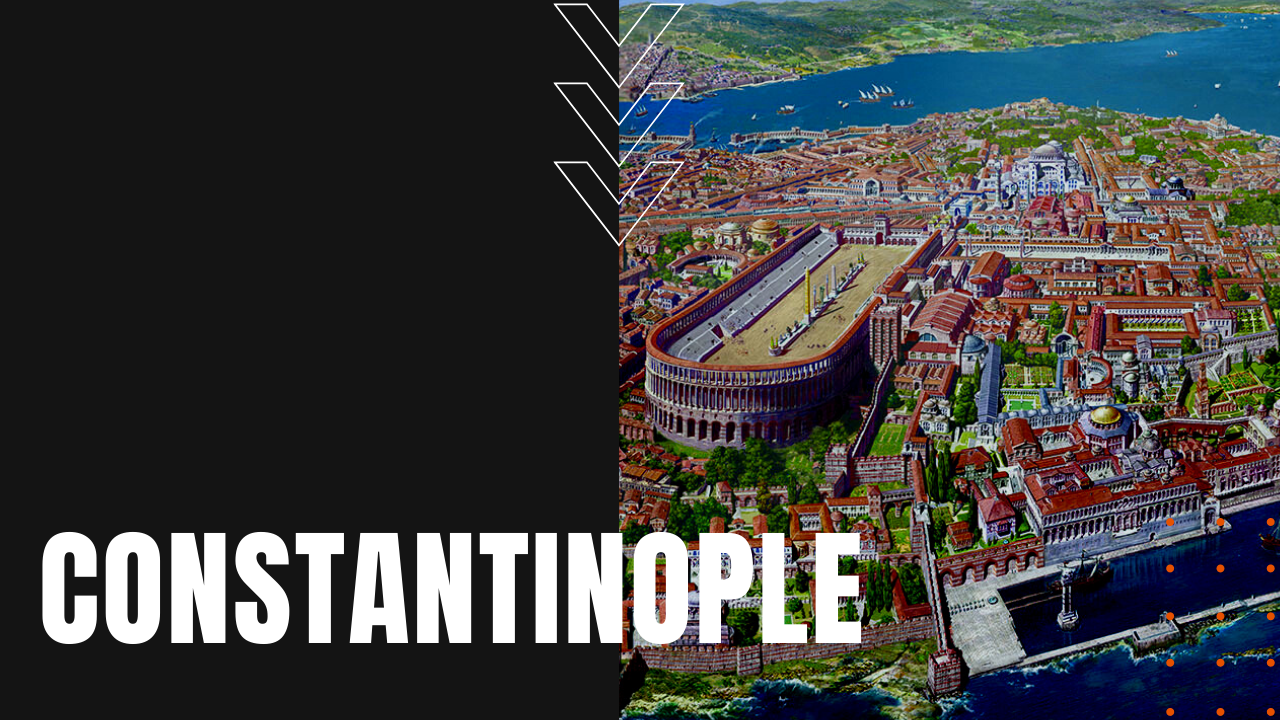 City of Constantinople with the Hippodrome prominent