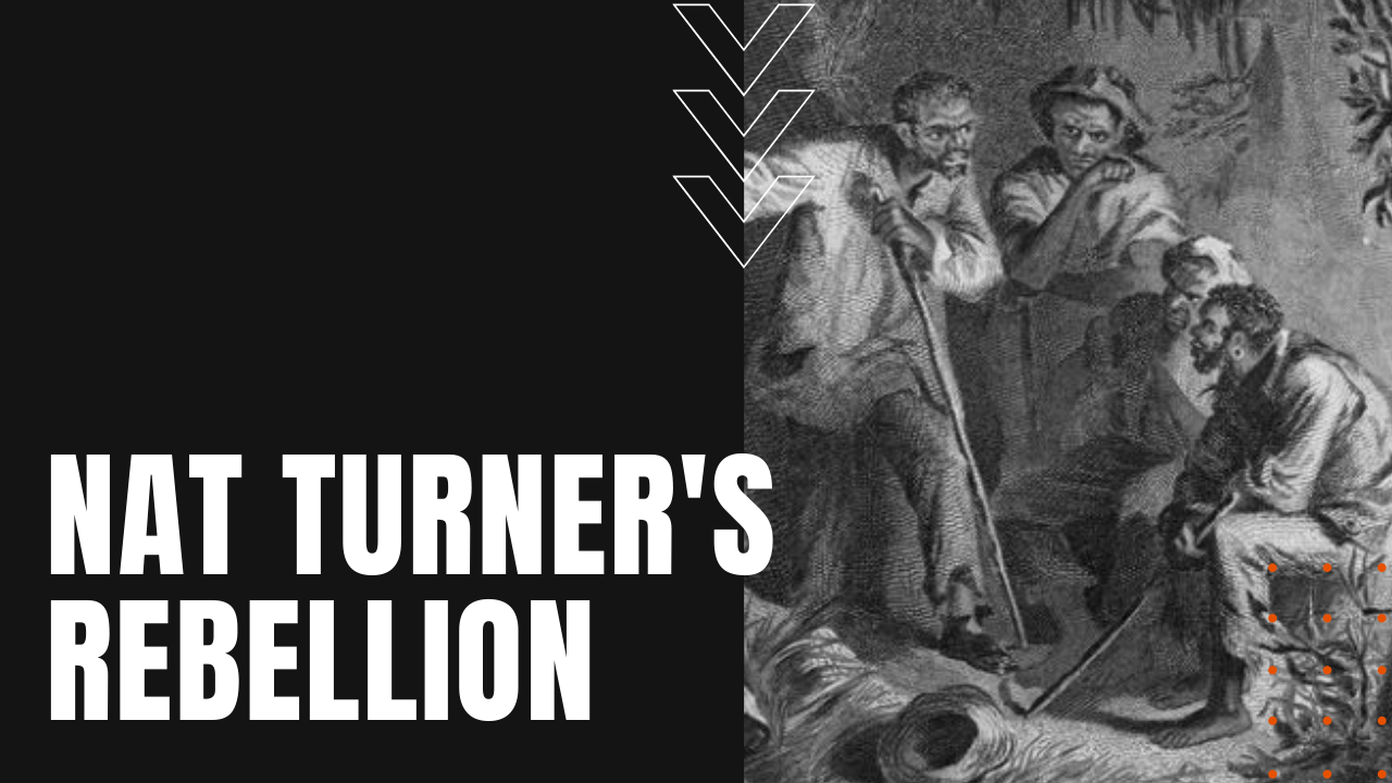 nat turner conspiring with fellow slaves to rebel against white slaveowners