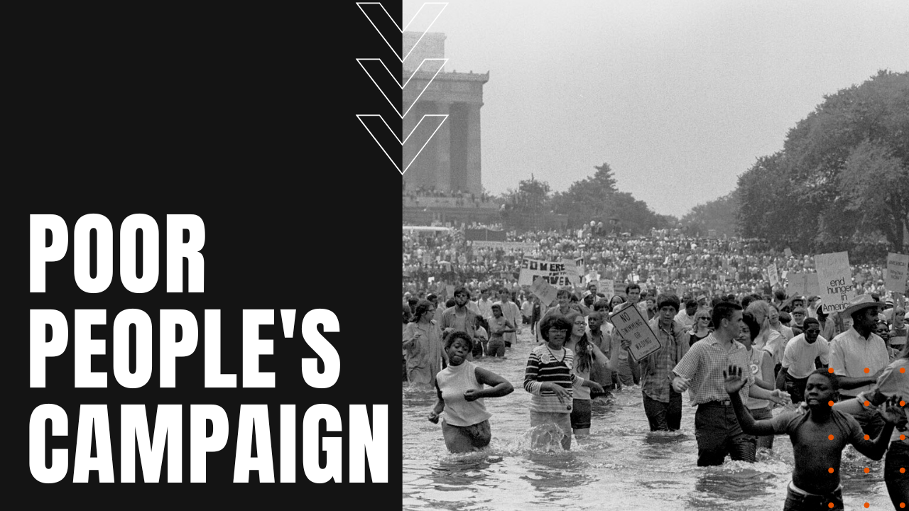 Poor people's campaign protests on Washington D.C.