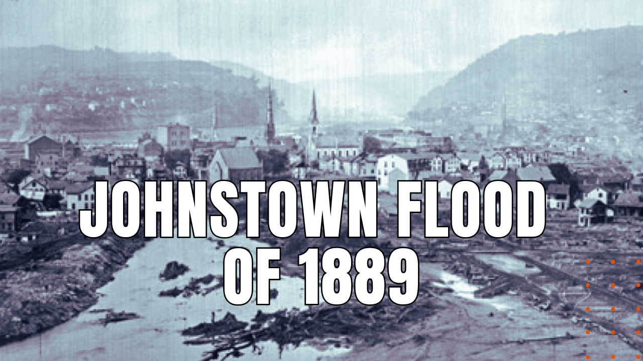 Devastation after Johnstown flood of 1889