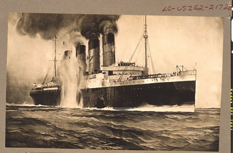 The Sinking of the Lusitania