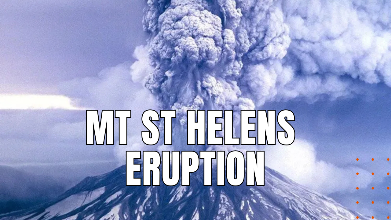 Eruption of mt st helens