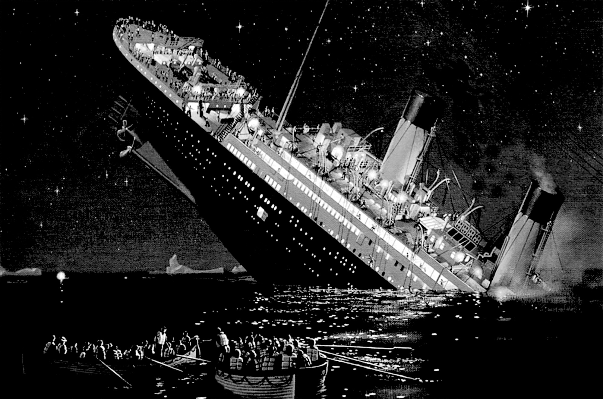 Real Titanic Sinking In 1912