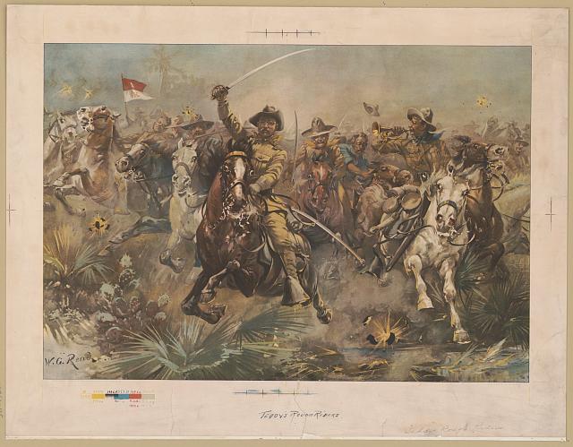 teddy roosevelt and his rough riders of the spanish american war