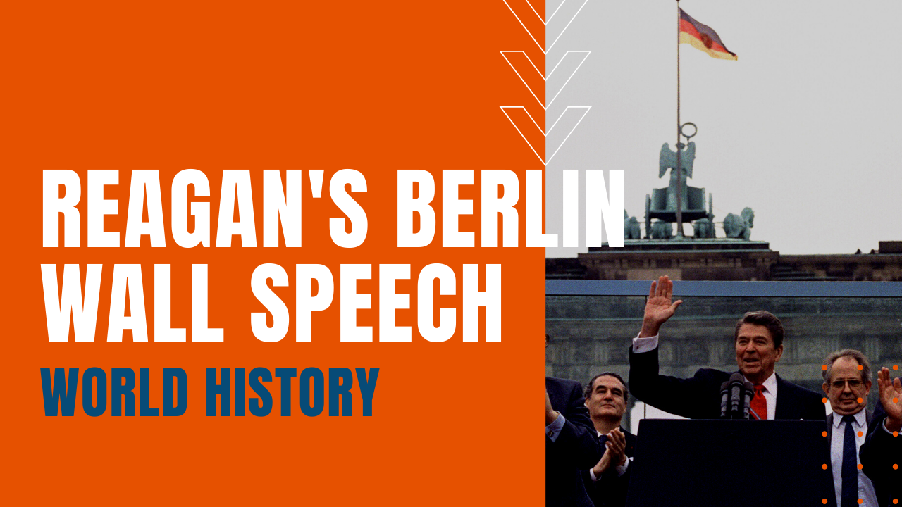 Ronald Reagan berlin wall speech to Mr. Gorbachev