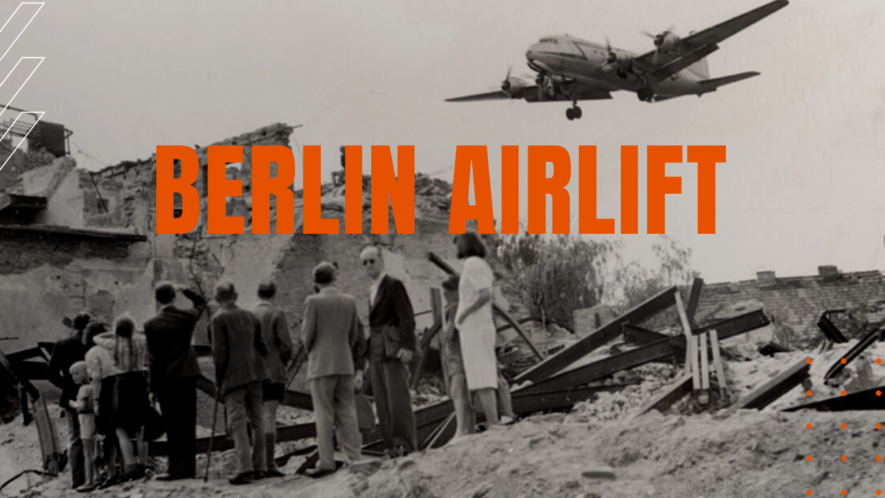 The Berlin Airlift US And British Allies Air Drop Tons Of Supplies The Berlin Airlift US And British Allies Air Drop Tons Of Supplies