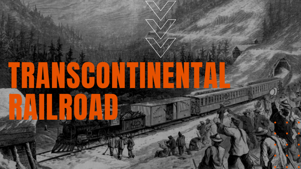 The First Transcontinental Railroad Completed in 1869