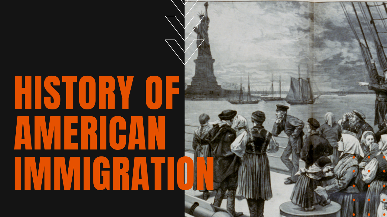Immigrants arrive in america adding to the history of US immigration