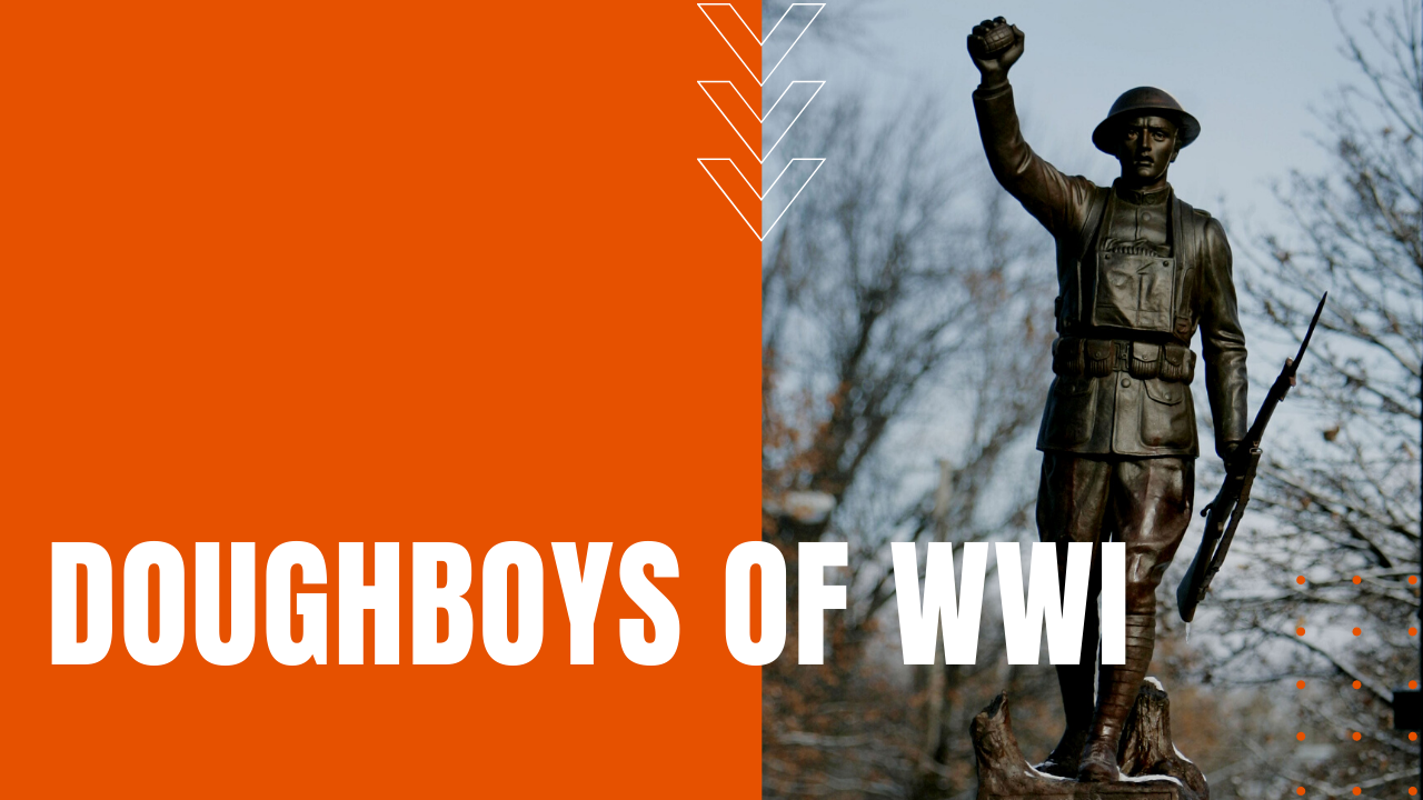 statue commemorating the doughboys ww1