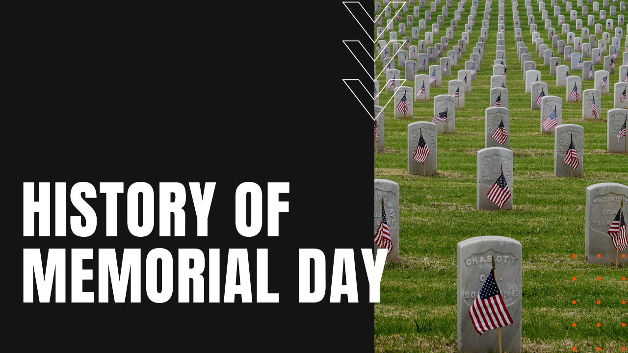 history of memorial day featuring arlington cemetery