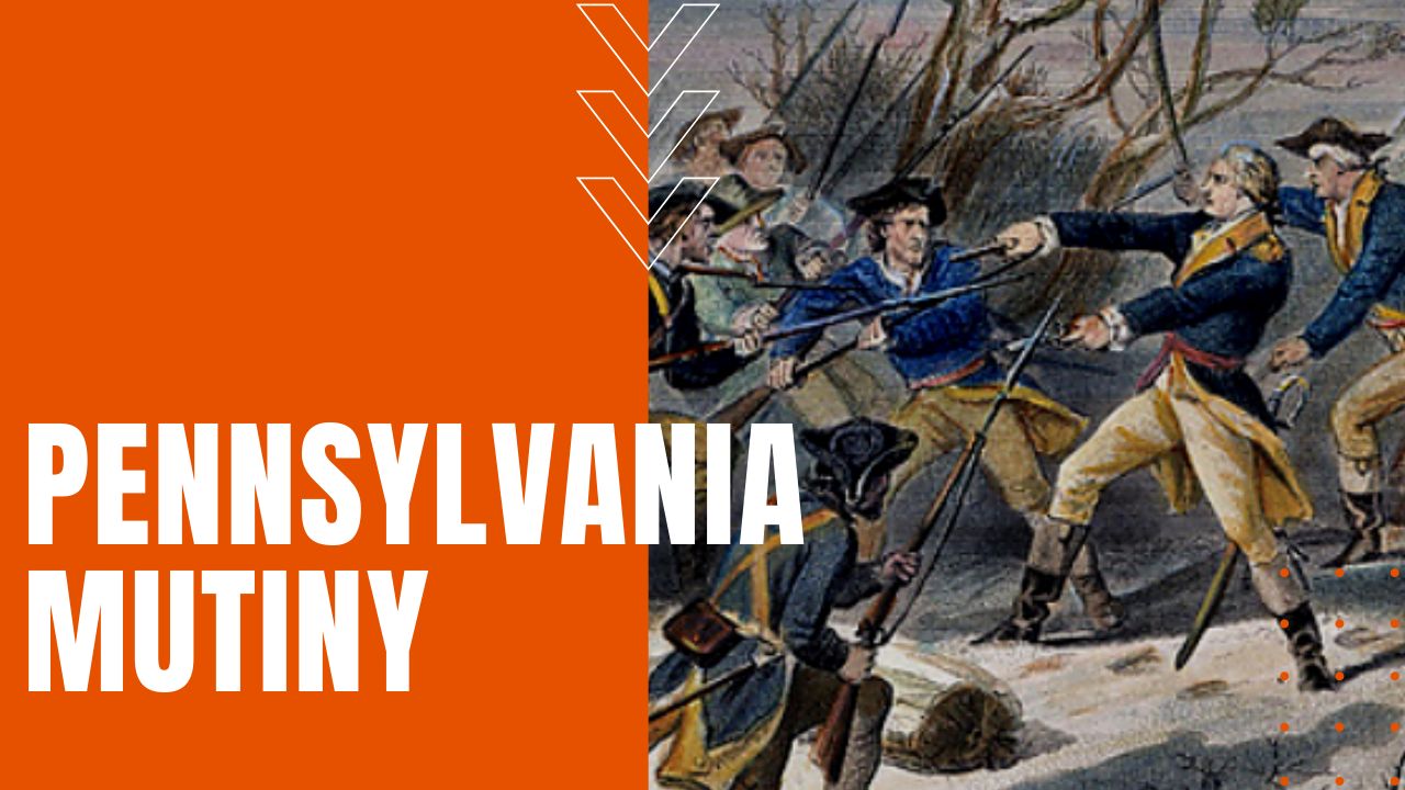 pennsylvania line mutiny of confederate soldiers