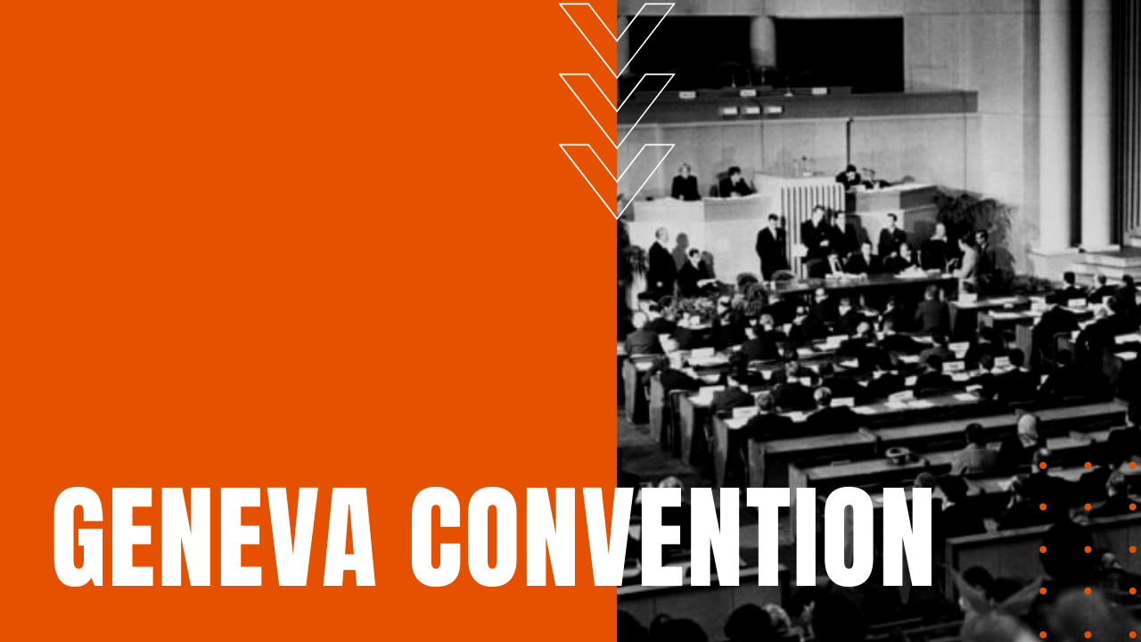 signing of the geneva convention laws