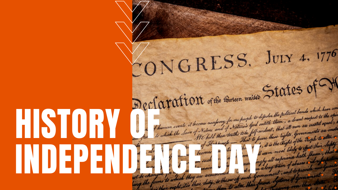 history of independence day begins with declaration of independence fourth of July 1776