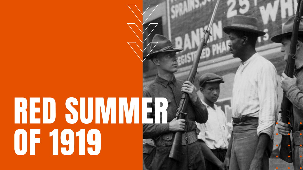 the red summer of 1919 race riots