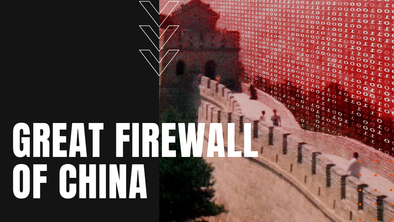 symbolic great firewall of china
