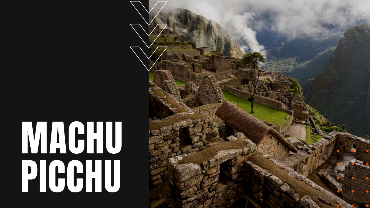 peruvian heritage site of machu picchu
