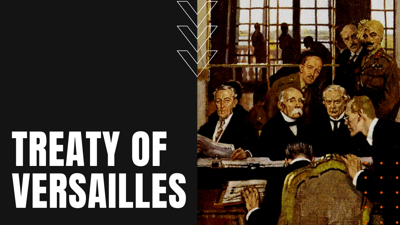 big four nations meet at the Paris Peace Conference to sign Treaty of Versailles