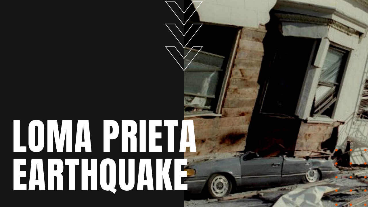 San Francisco car smashed under building after Loma Prieta earthquake