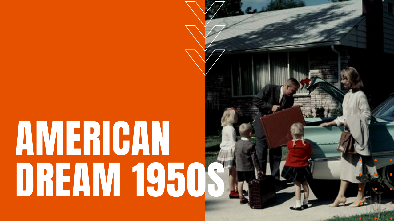 A young family living the American Dream in the 1950s