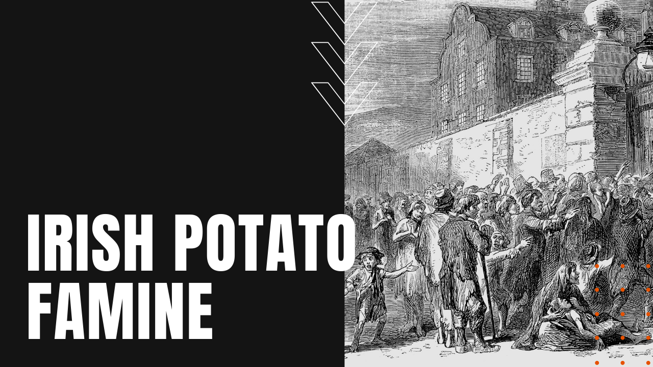 Irelands mass migration and protest from Irish Potato Famine