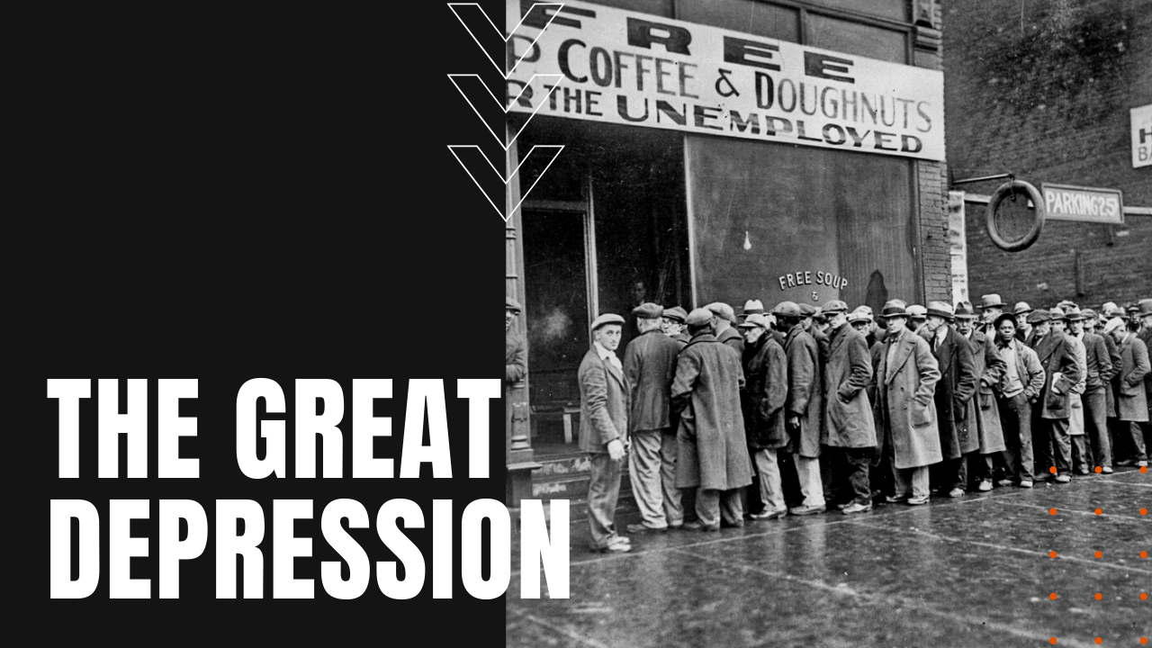 The Great Depression era soup and bread lines