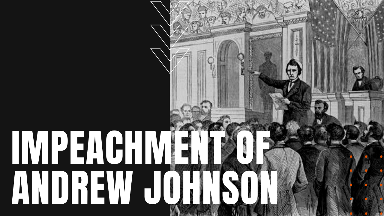 Impeachment hearing for President Andrew Johnson