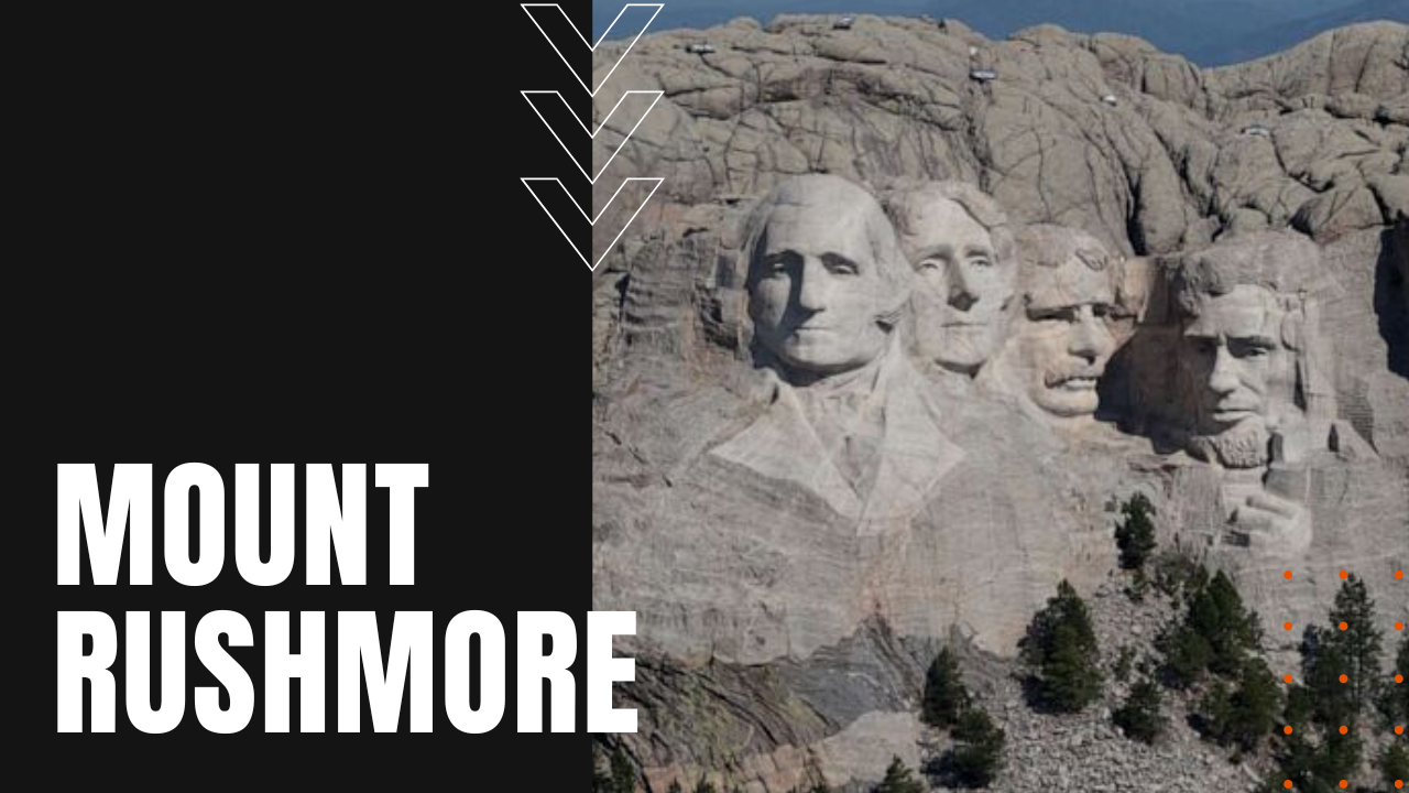 Mount Rushmore monument to American Presidents