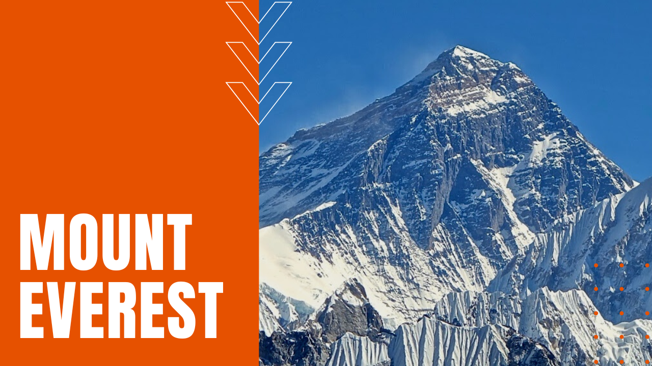 Mount Everest tallest peak above sea level