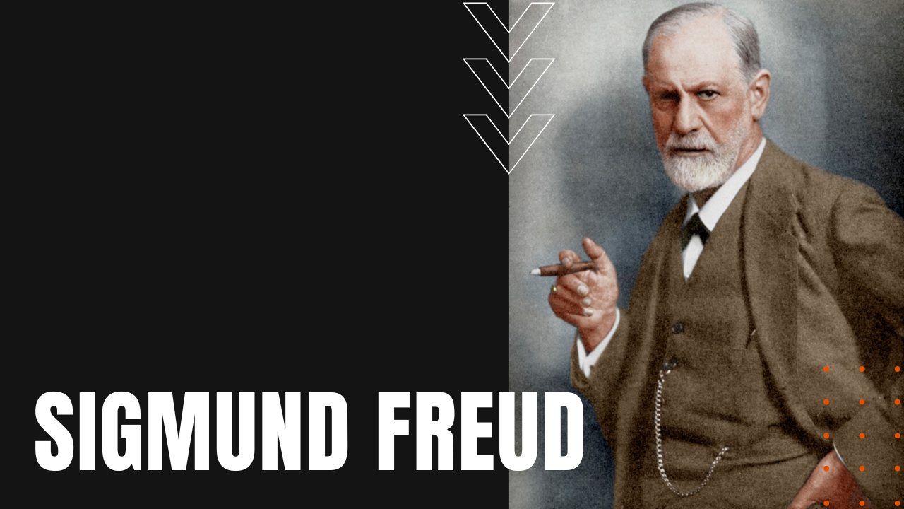 Sigmund Freud with a cigar