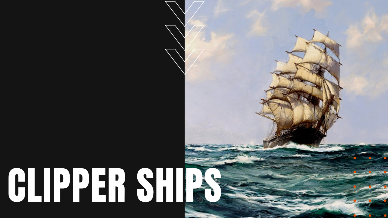Clipper Ships on the Chesapeake Bay