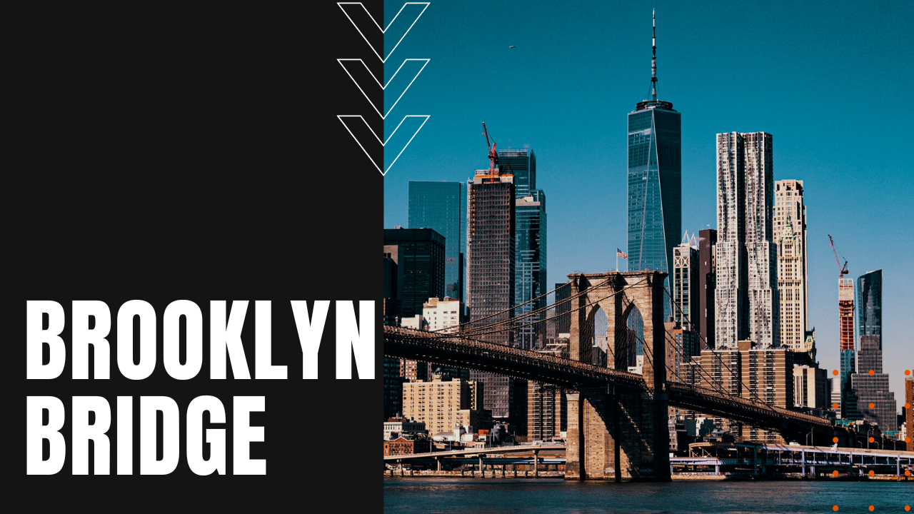 Brooklyn Bridge iconic New York City skyline