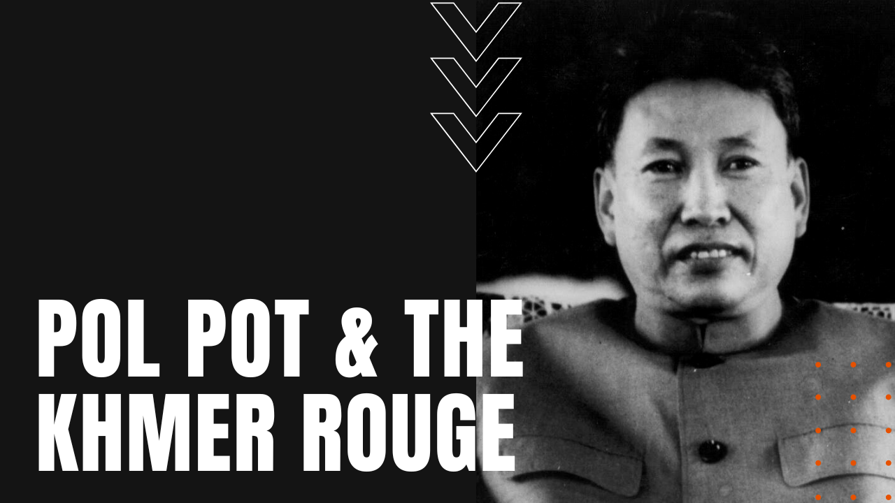 headshot of Cambodian dictator Pol Pot