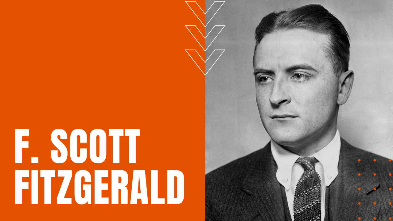 headshot of F. Scott Fitzgerald