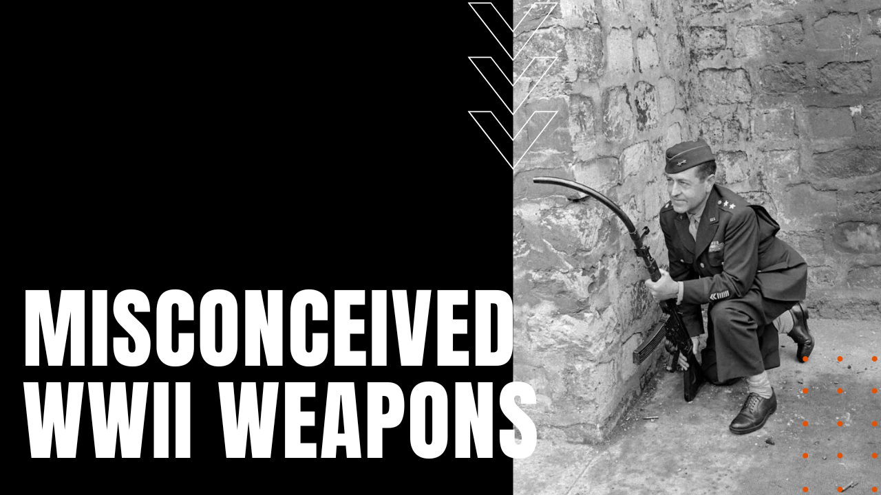 A world war two weapon that bent the barrel of a gun around corners.