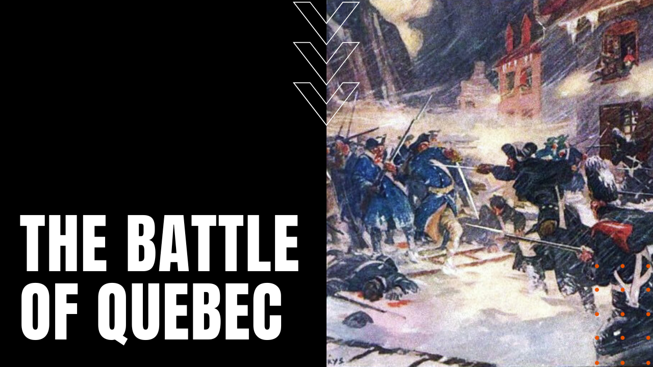 French and British face off in battle of Quebec Canada