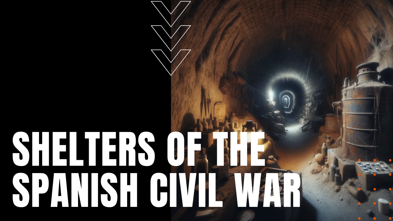 Abandoned bomb shelters of the Spanish Civil War