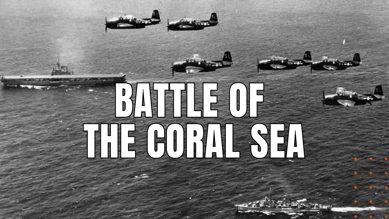 naval engagement in battle of the coral sea